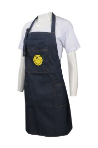 AP122 making denim apron style Ordering full body denim apron Customized printing LOGO apron wholesaler